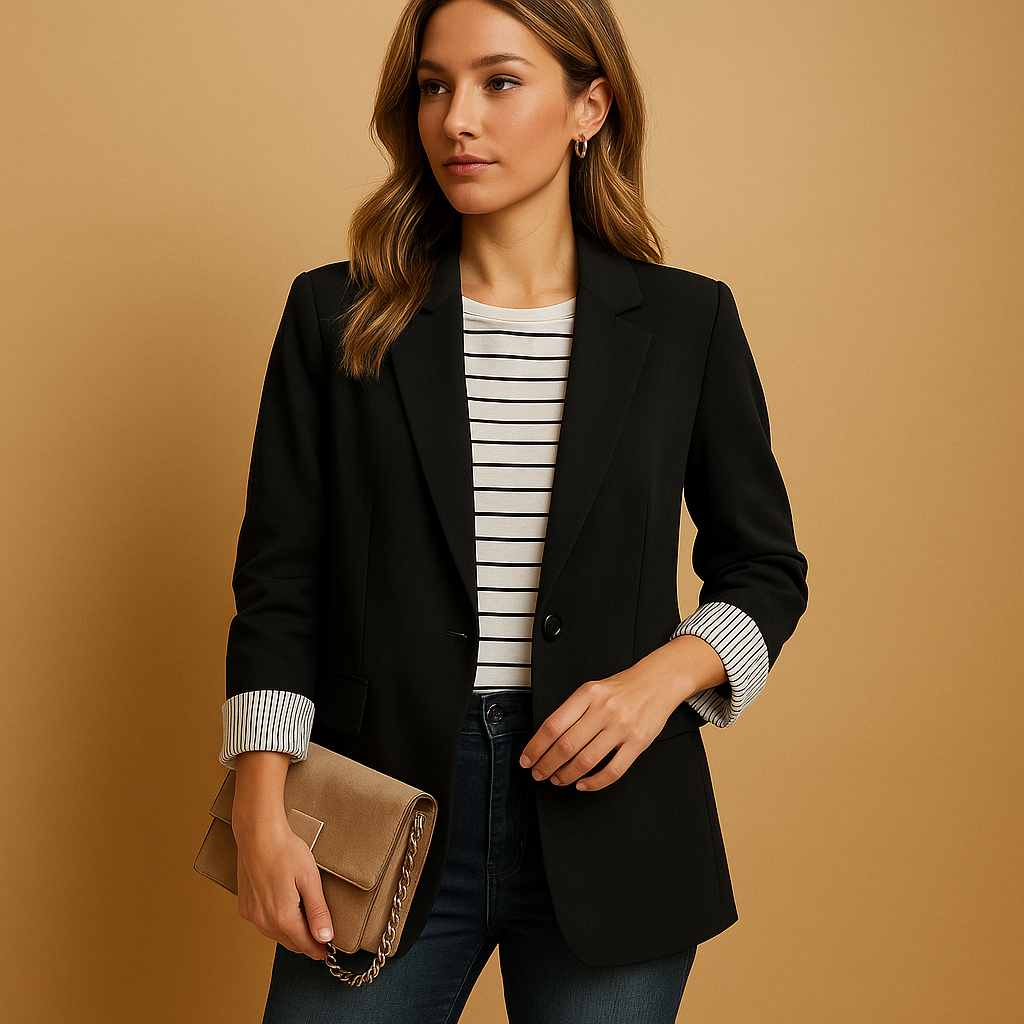 Montrel™ | Blazer léger à manches longues pour femmes